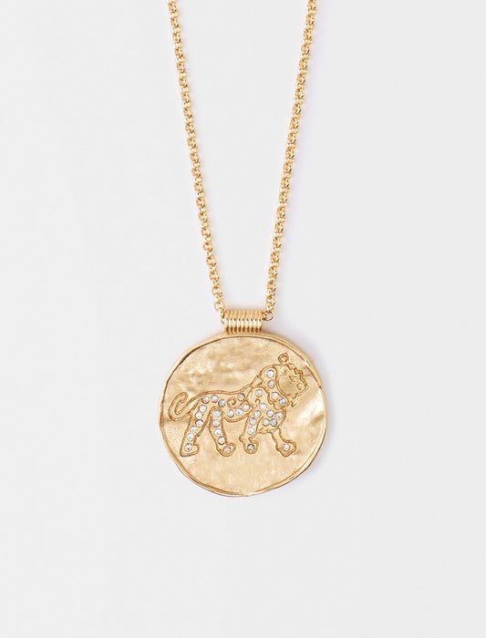 Leo featured-Leo zodiac medal