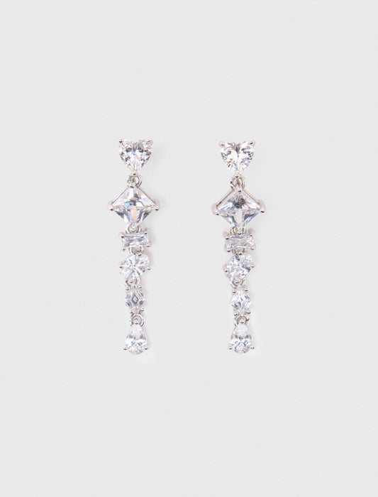 mfabi01068 rhinestone heart earrings crystal