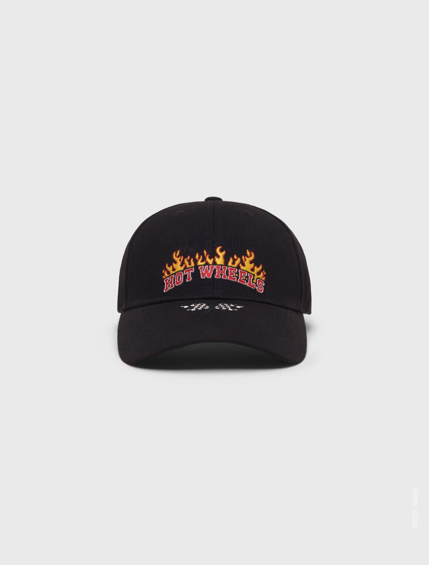 Black featured Hot Wheels x Maje cotton cap