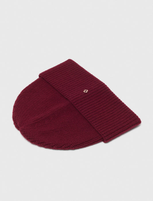 Wool and cashmere hat