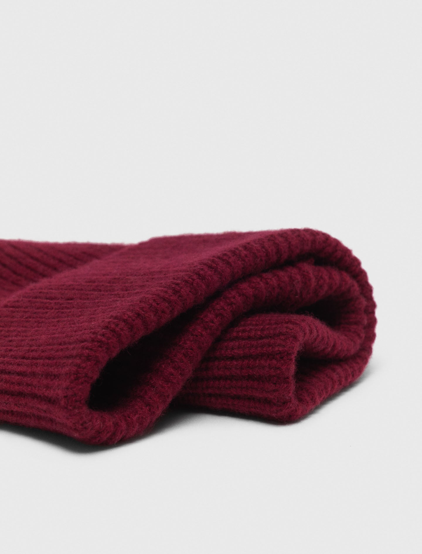 Wool and cashmere hat