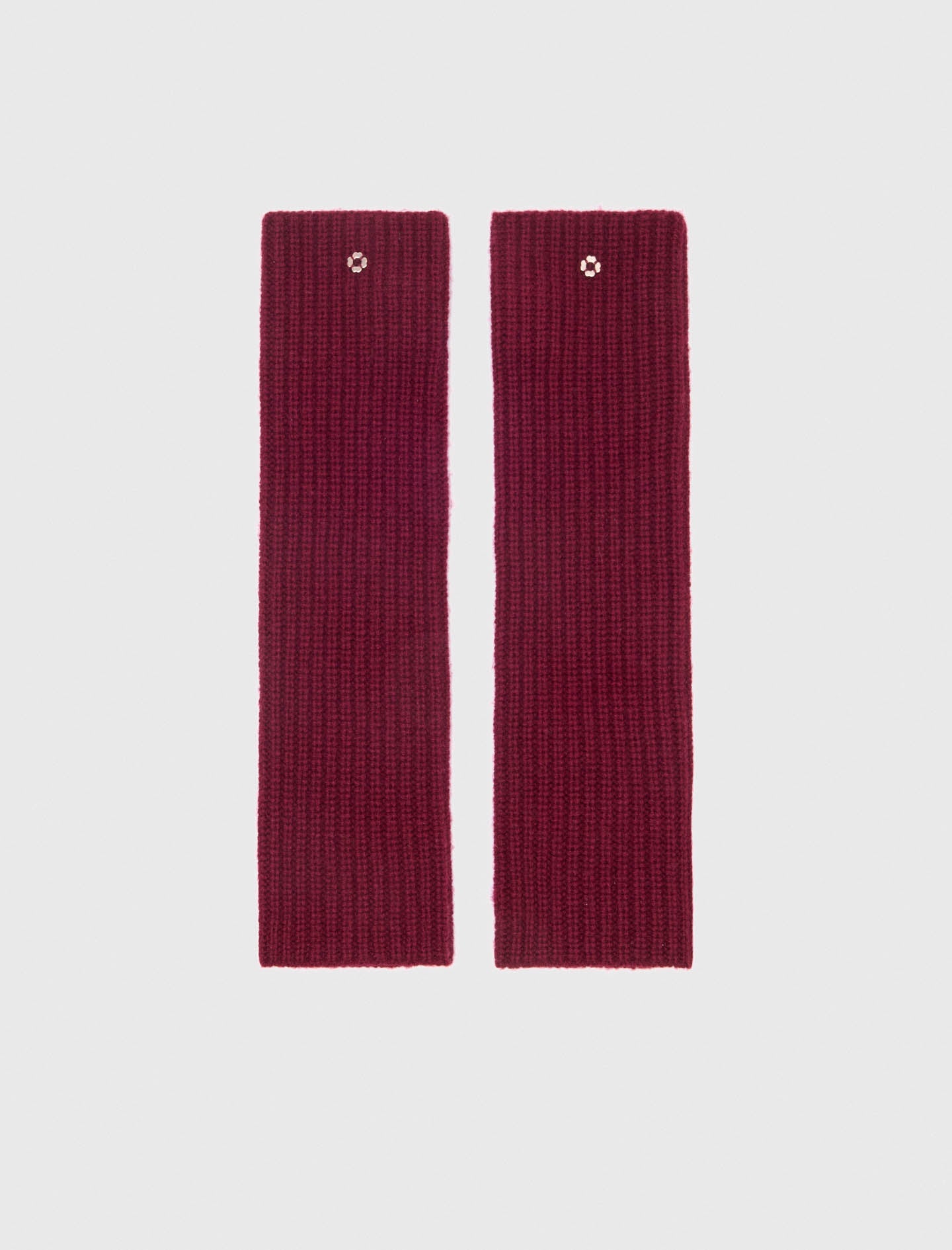 Wool and cashmere mittens
