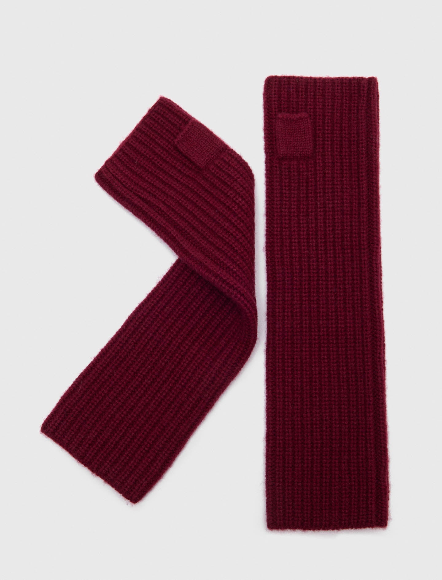 Wool and cashmere mittens