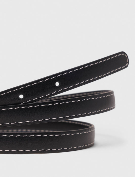 Slim heart belt