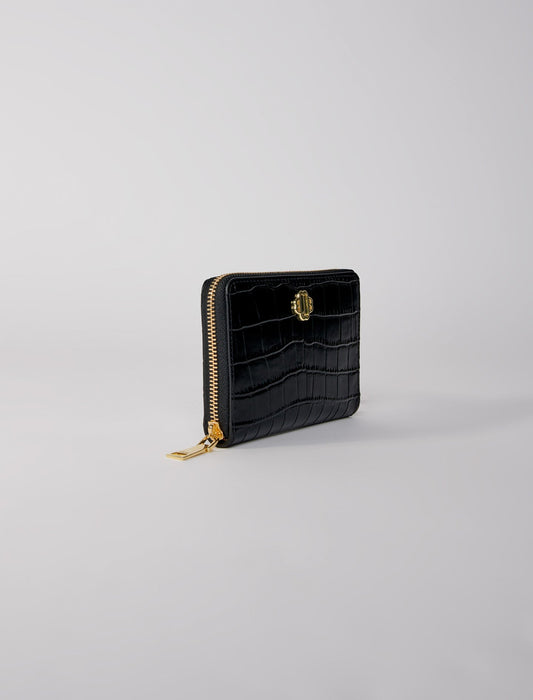 Black  -leather wallet