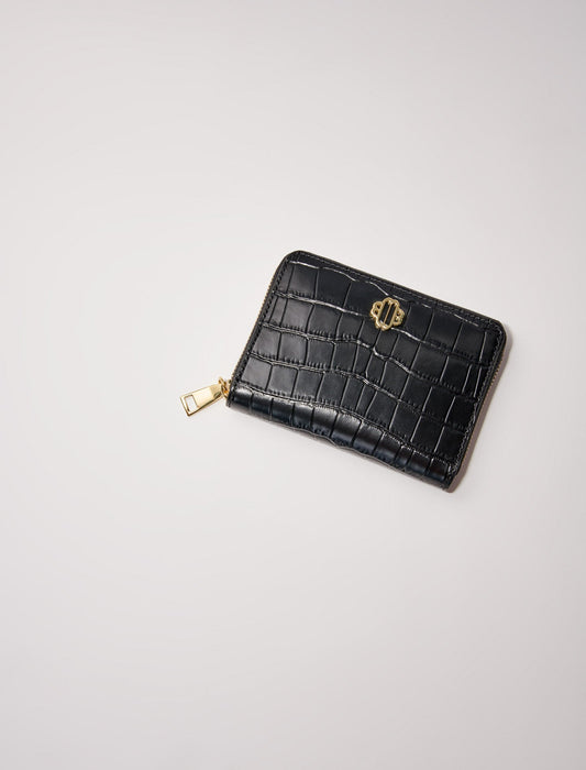 Black  -leather wallet