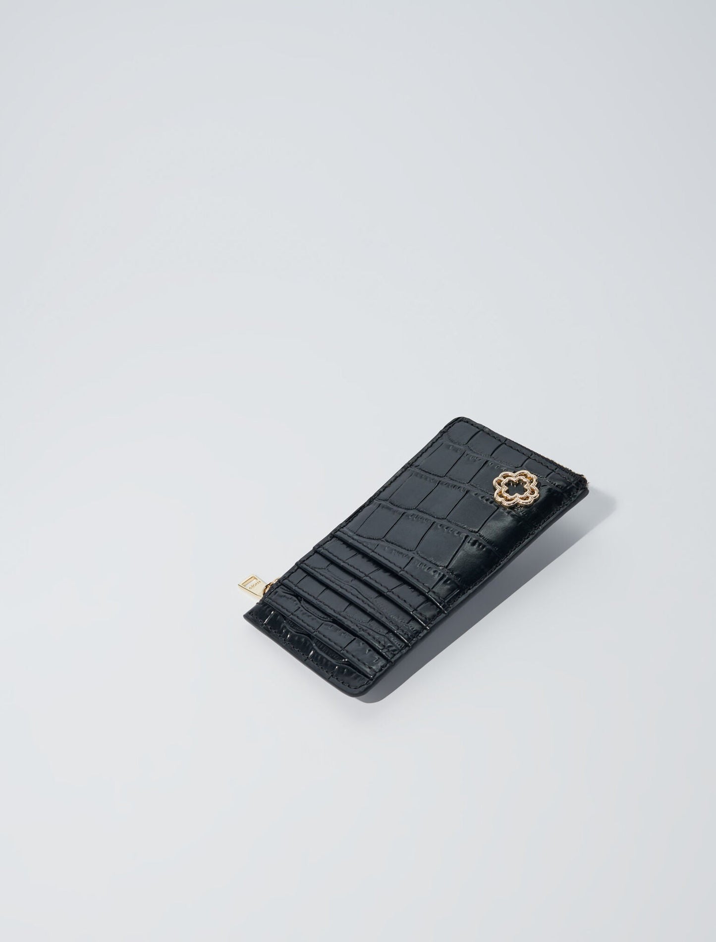 Black  -LEATHER CARD CASE