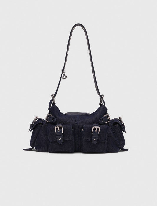 Miss M pockets denim bag