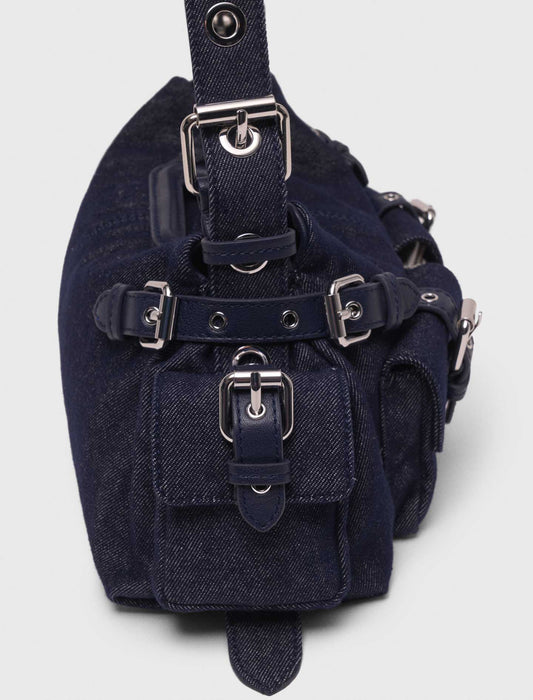 Miss M pockets denim bag