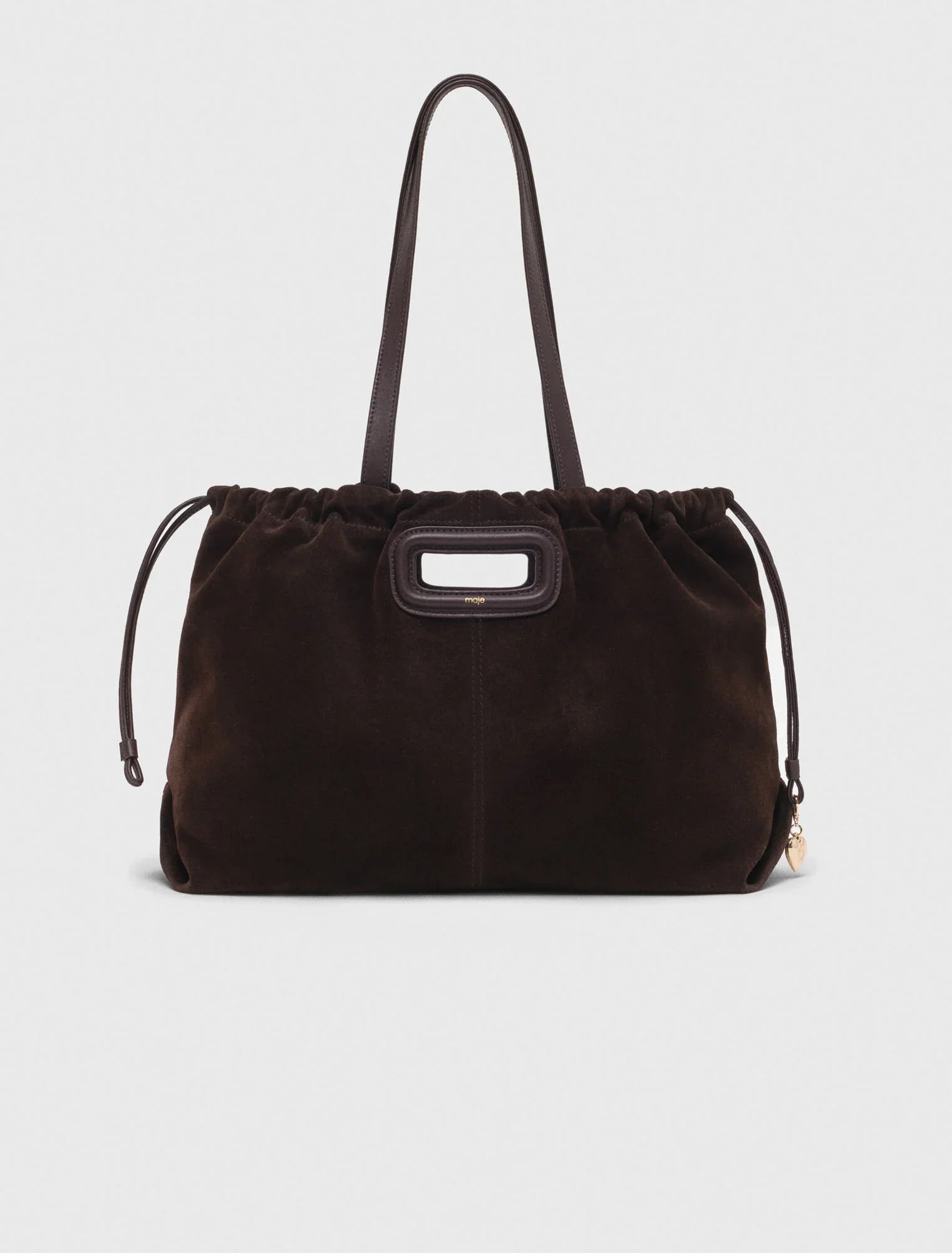 Suede leather Miss M bag