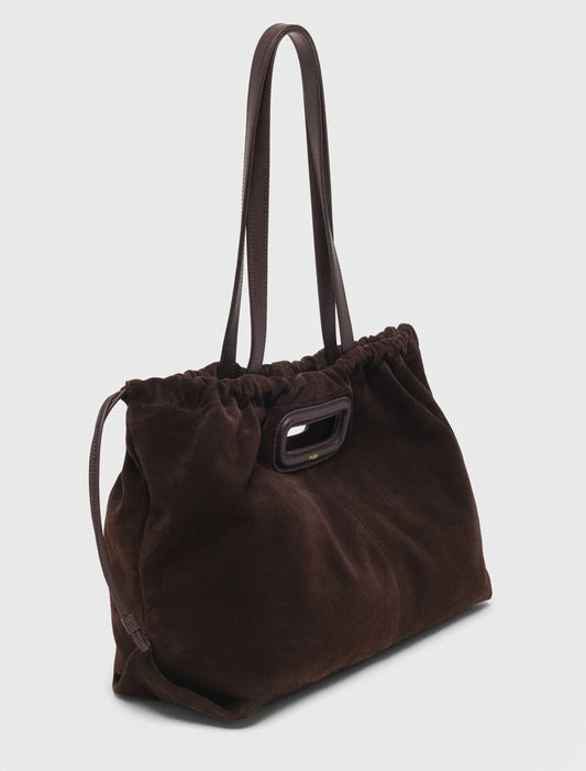 Suede leather Miss M bag