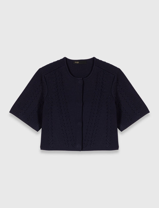 Short cardigan Navy