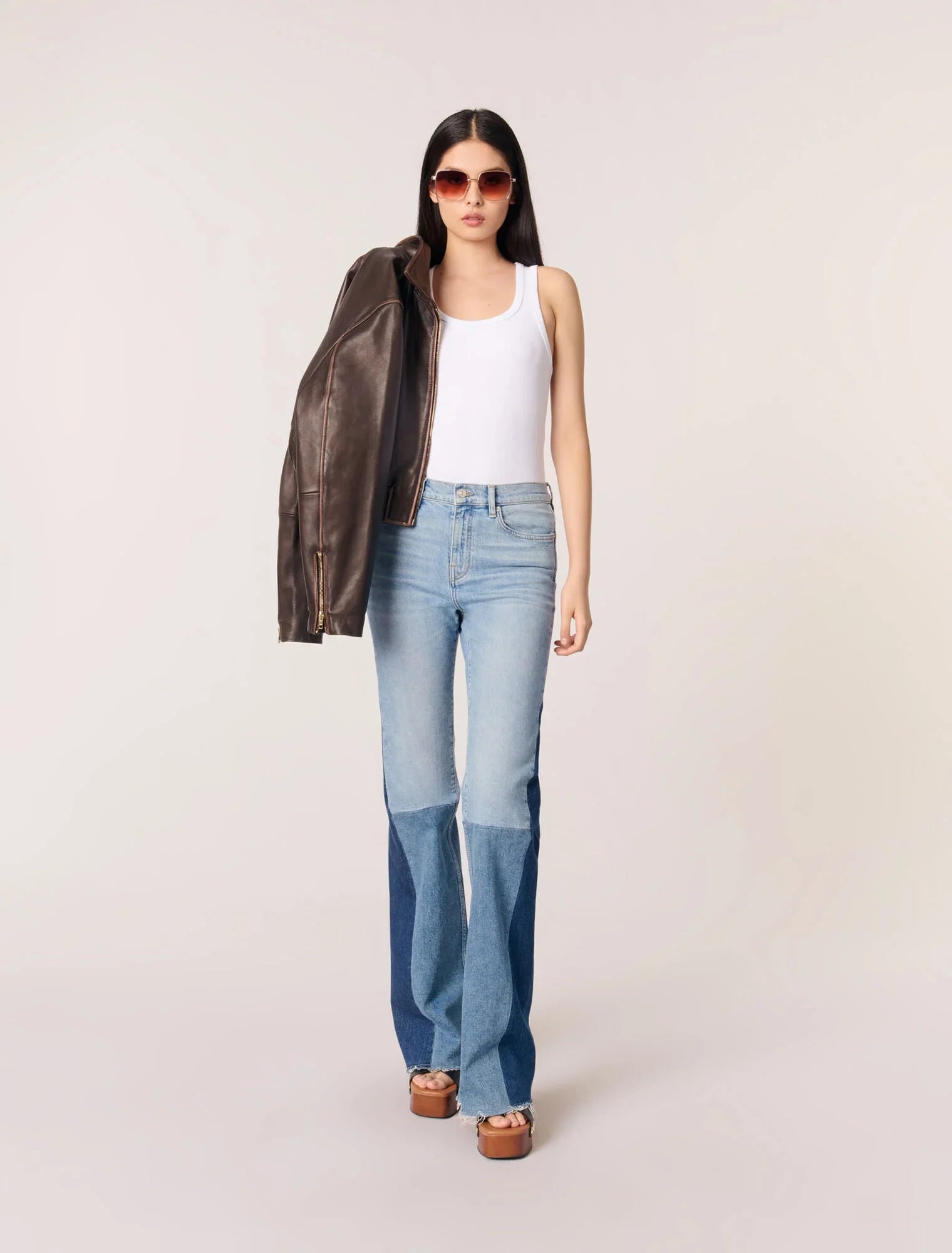 Blue Jean-featured-Tricolour Patchwork Jeans