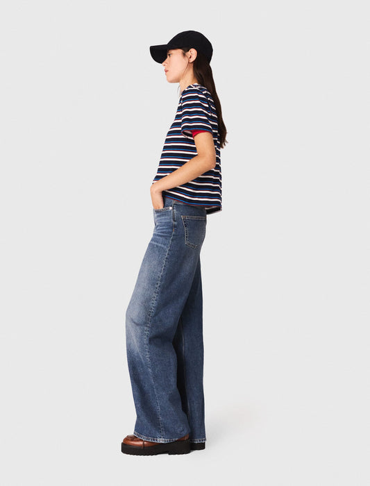 Wide-leg jeans