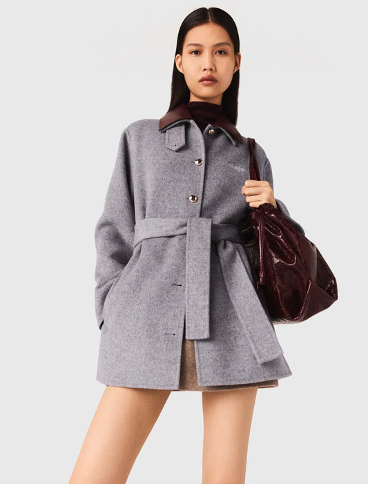 mfpou01381 wool coat light grey