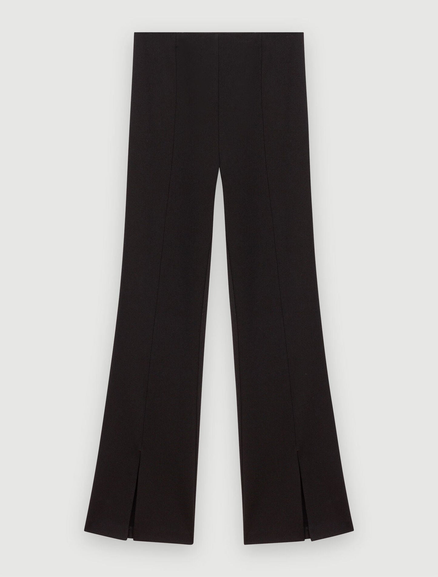 Black  -Slit trousers