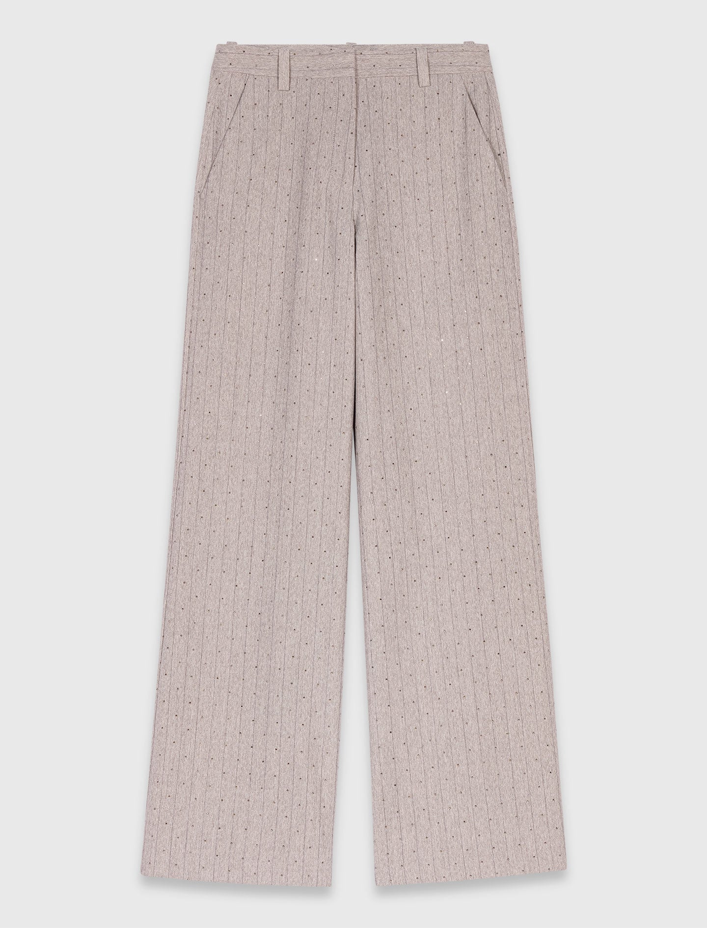 Rhinestone suit trousers
