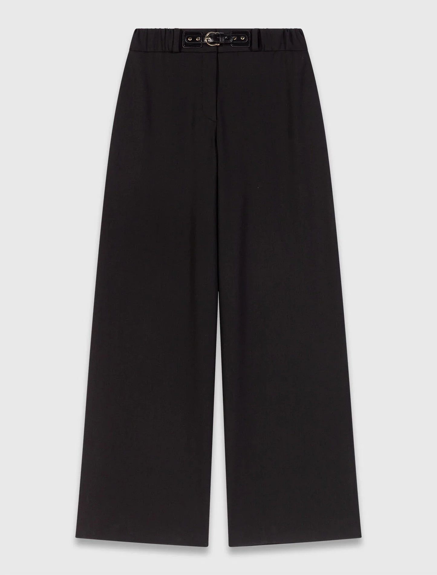 Wide-leg suit trousers