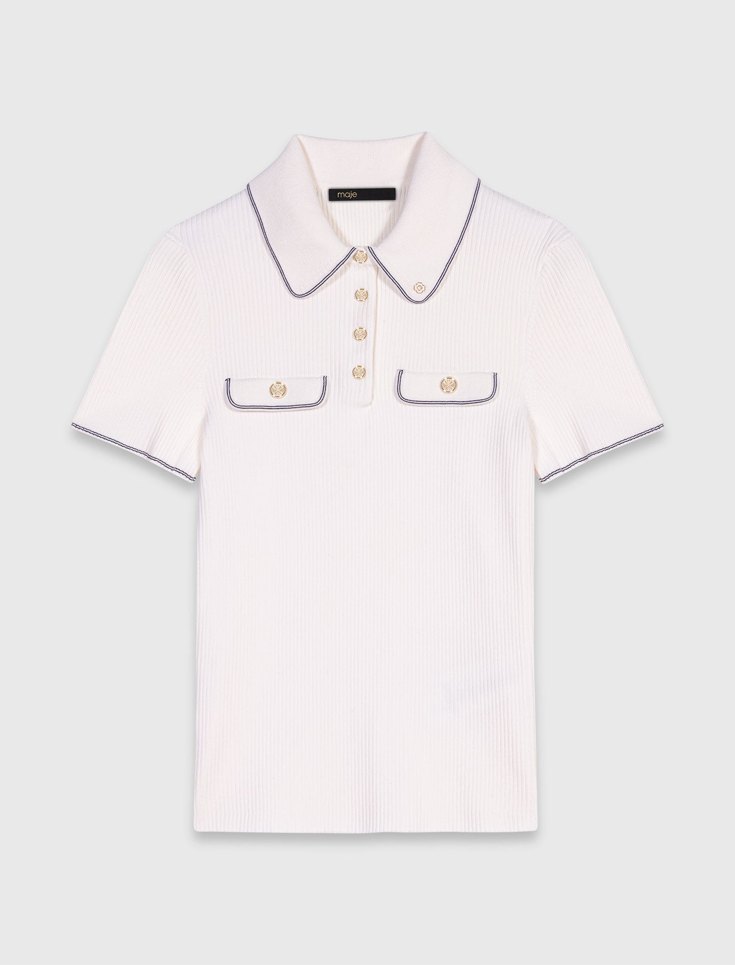 Short-sleeve polo shirt