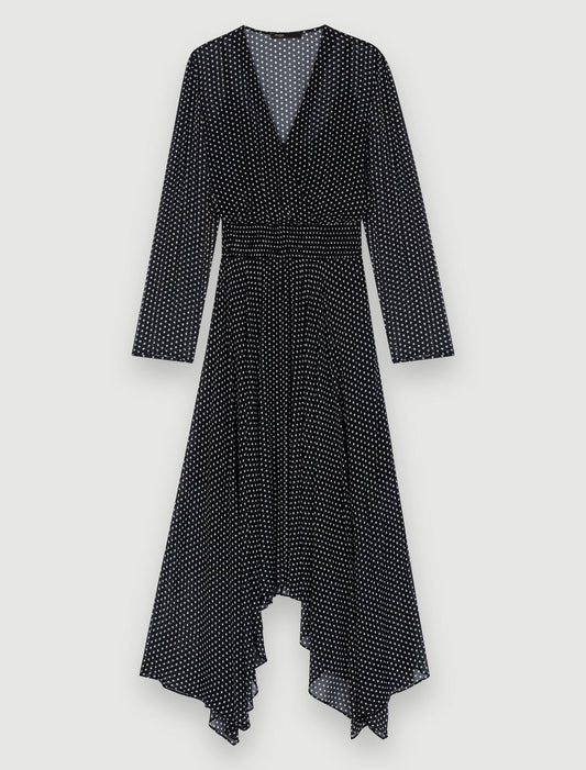 Clover Dot Mid-length polka dot dress