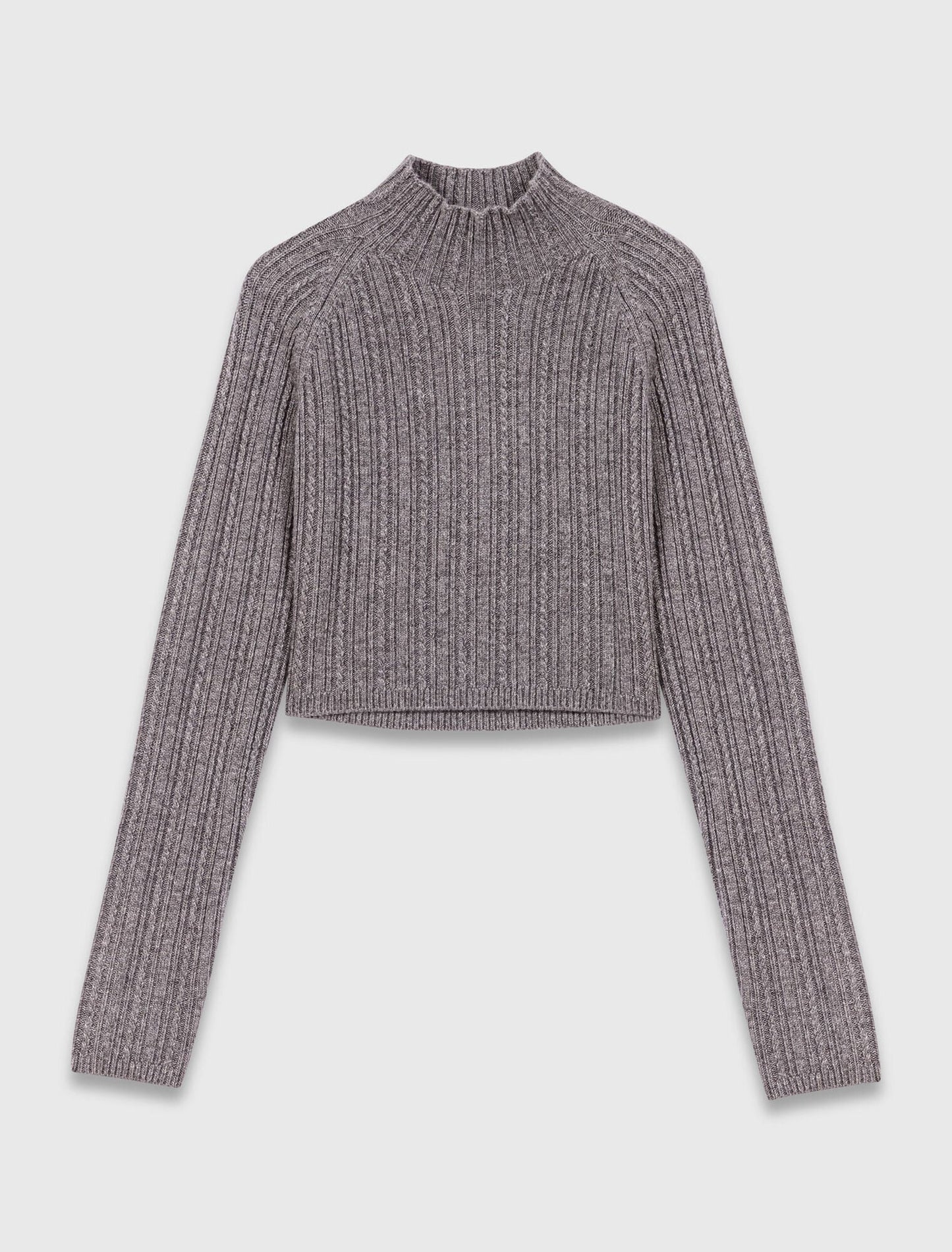 Knit dress with removable jumper