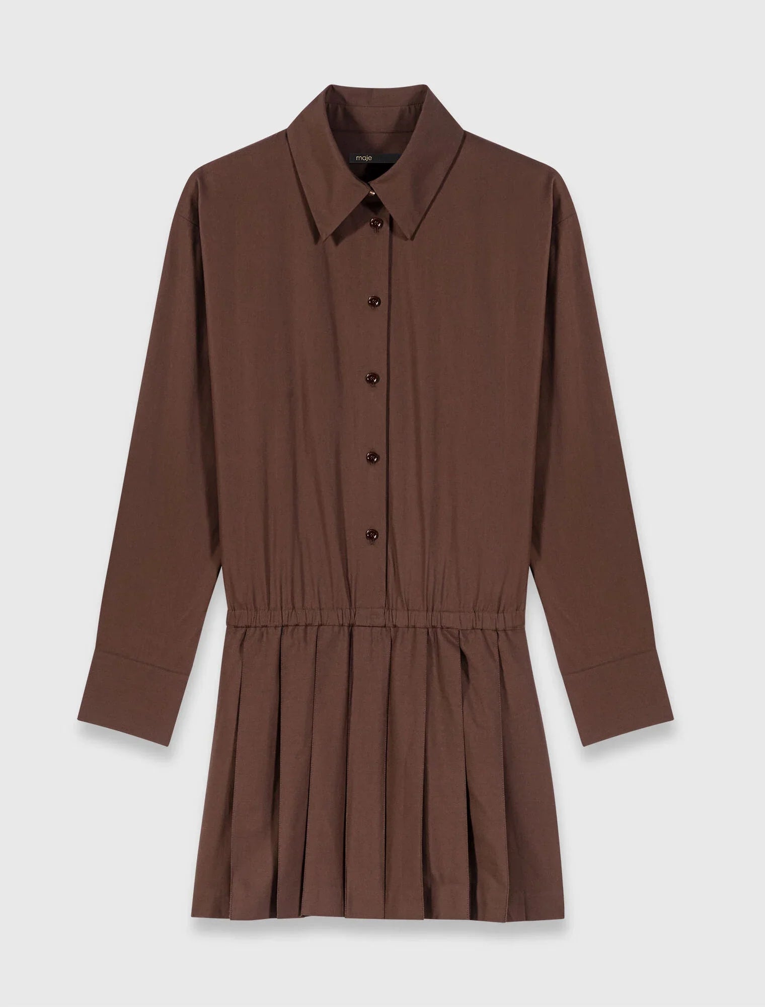 Two-in-one short dress Brown