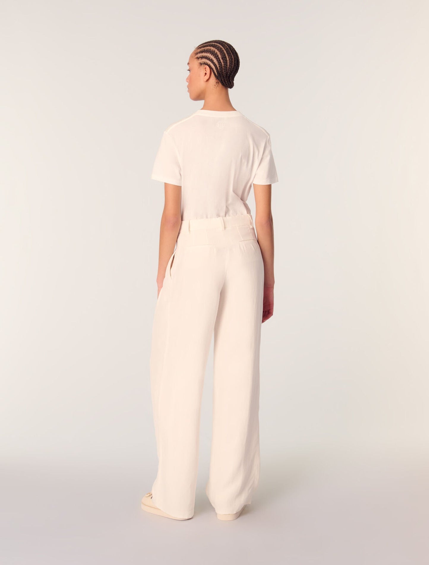 White-Cotton t-shirt