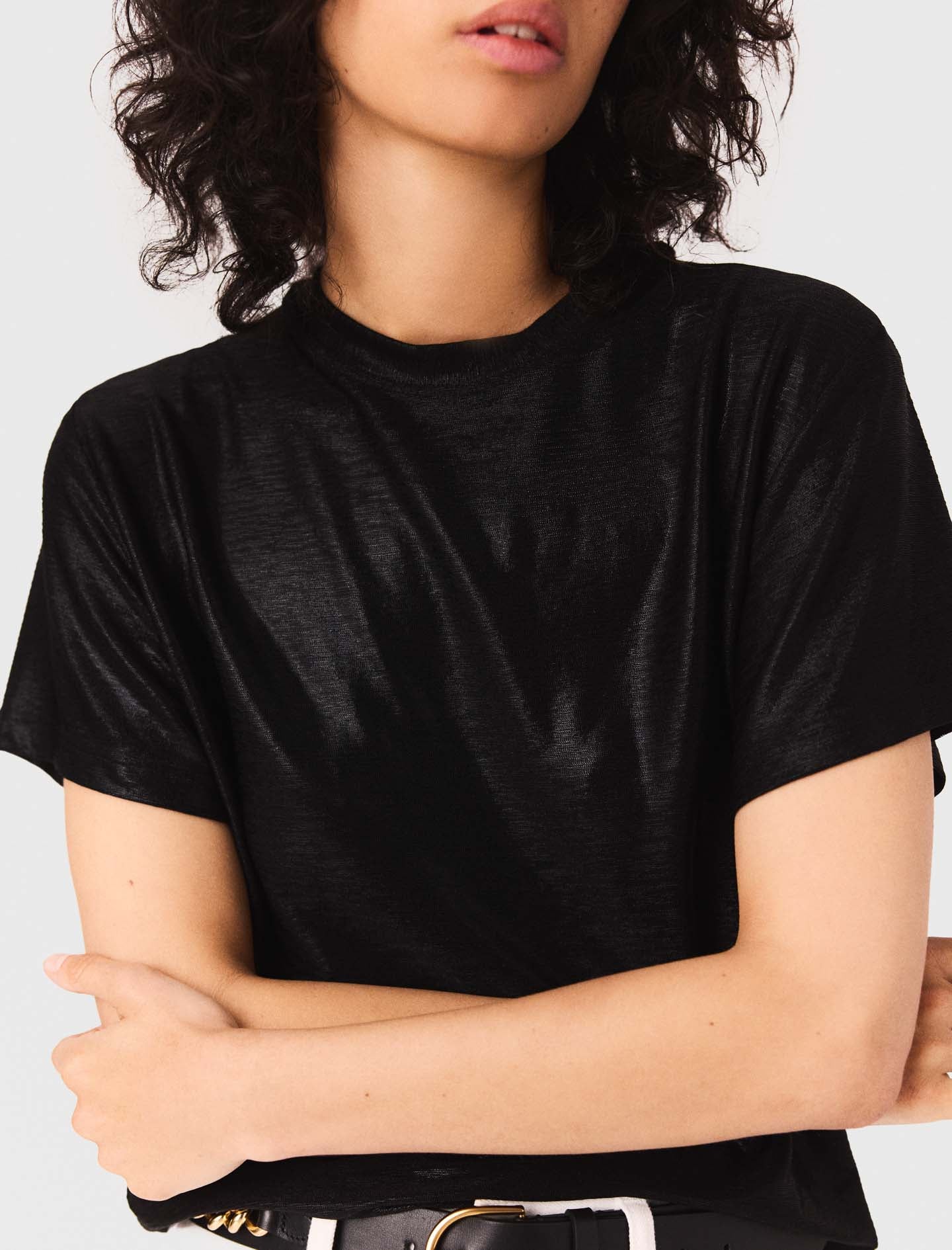 Lamé T-shirt