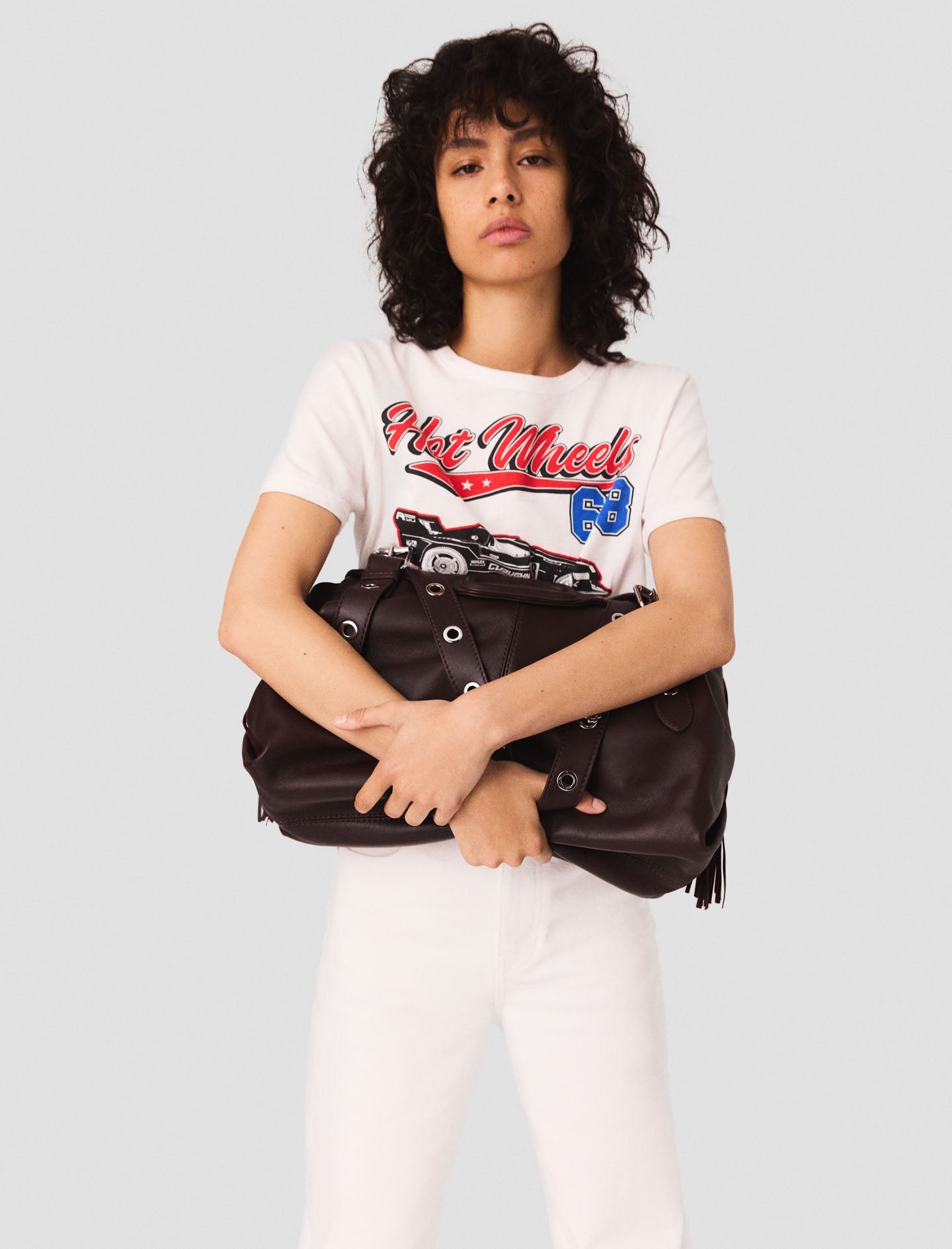 White  Printed T-shirt