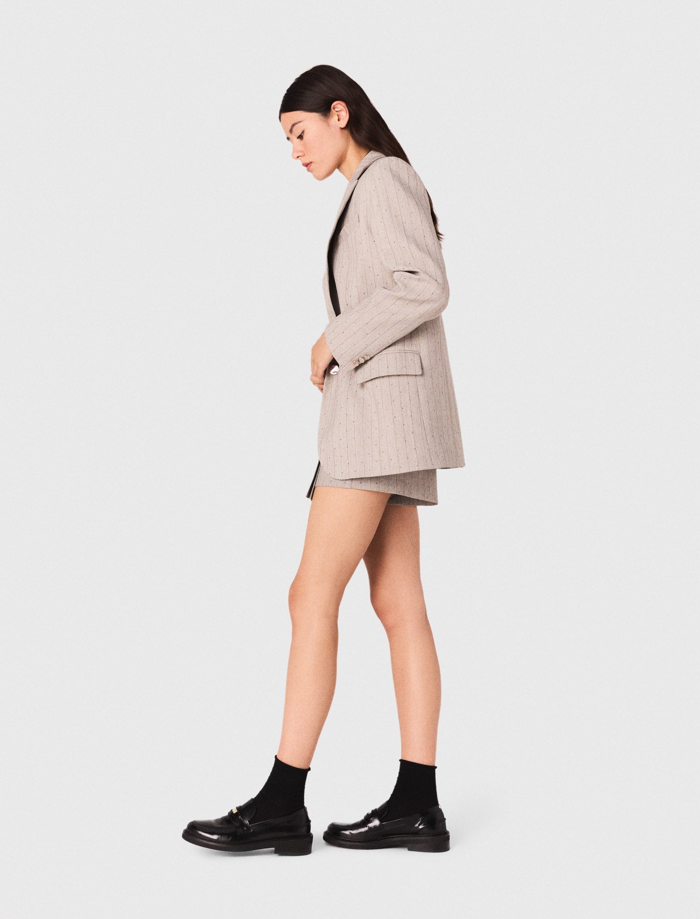 Rhinestone suit jacket