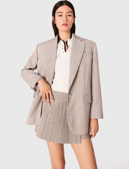 Rhinestone suit jacket