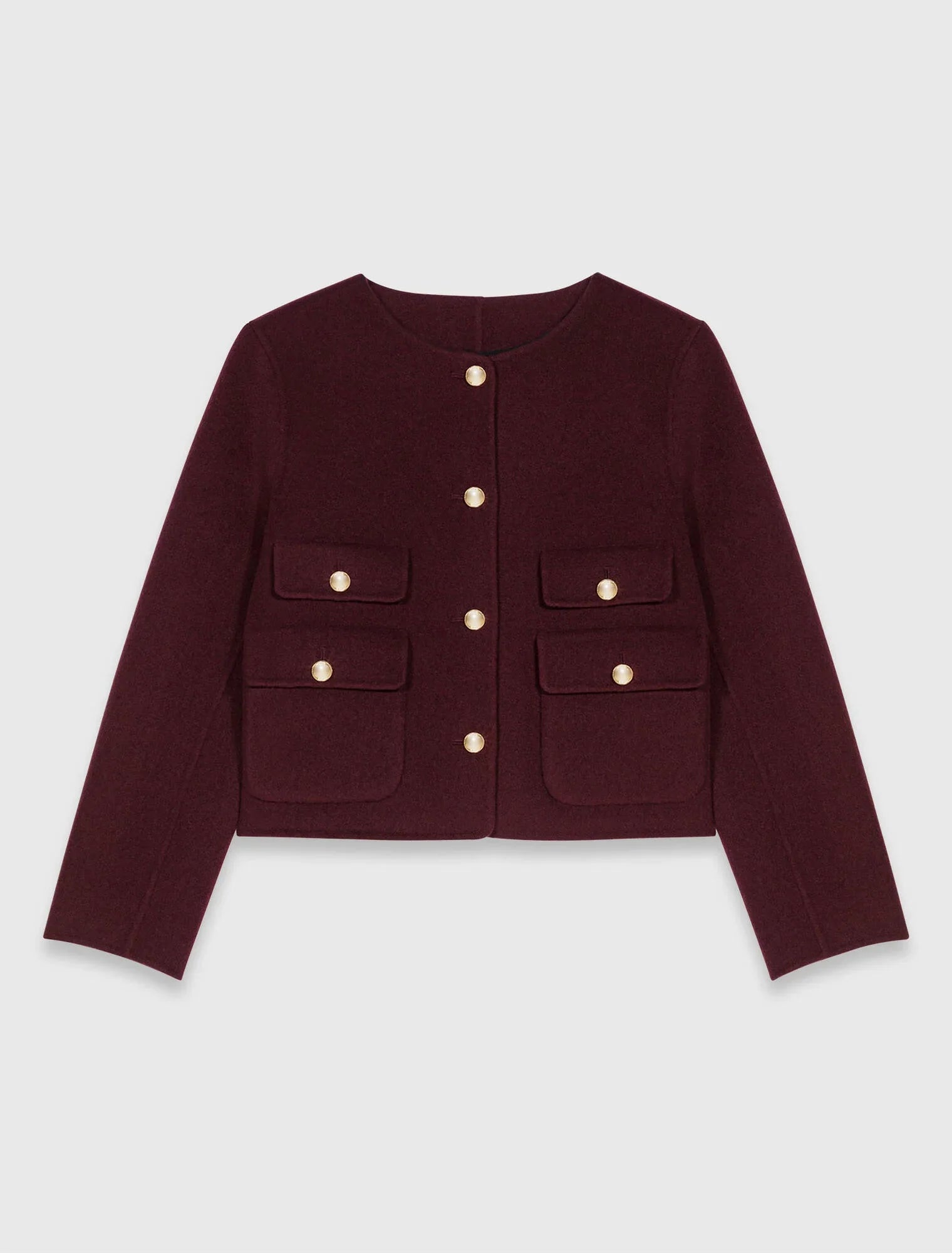 mfpve00722 reversible double faced jacket burgundy