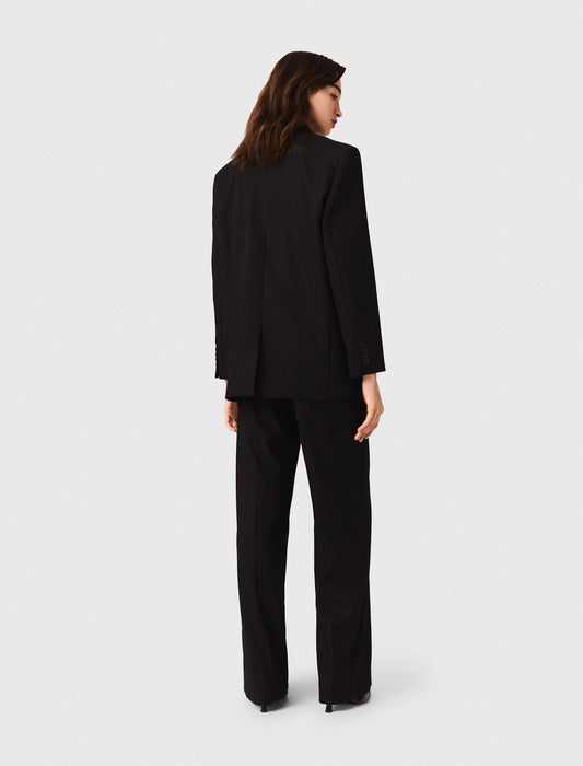 Rhinestone suit jacket Black