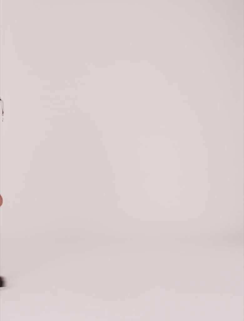 Suit jacket with gold buttons