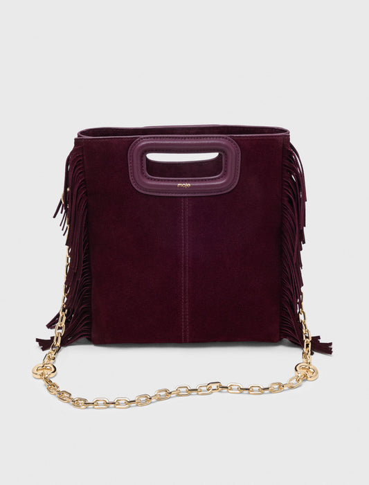 Short metal chain shoulder strap Gold