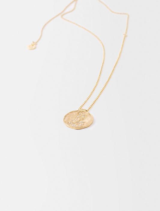 Virgo-virgo zodiac medal