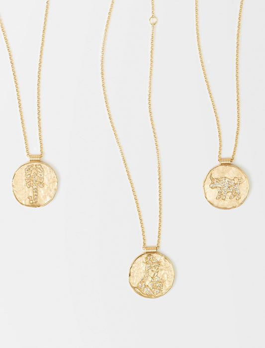Virgo-virgo zodiac medal