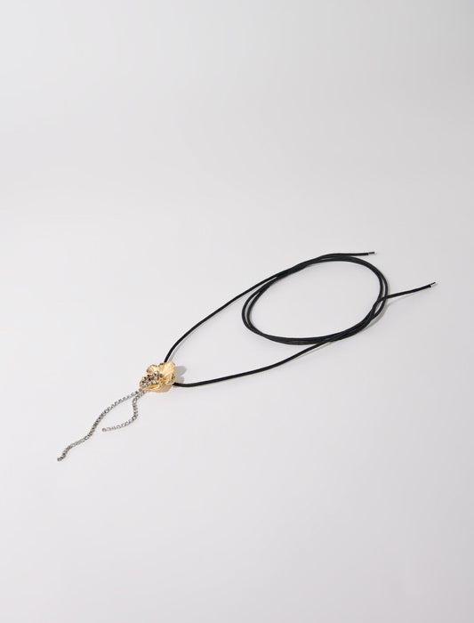 Gold  -flowernecklace
