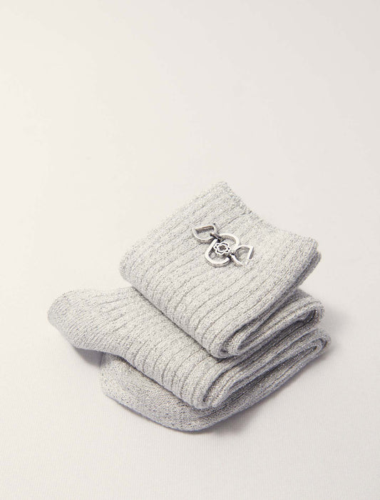Silver-Clover Socks