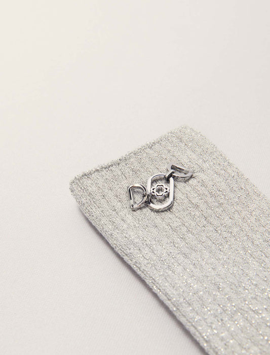 Silver-Clover Socks