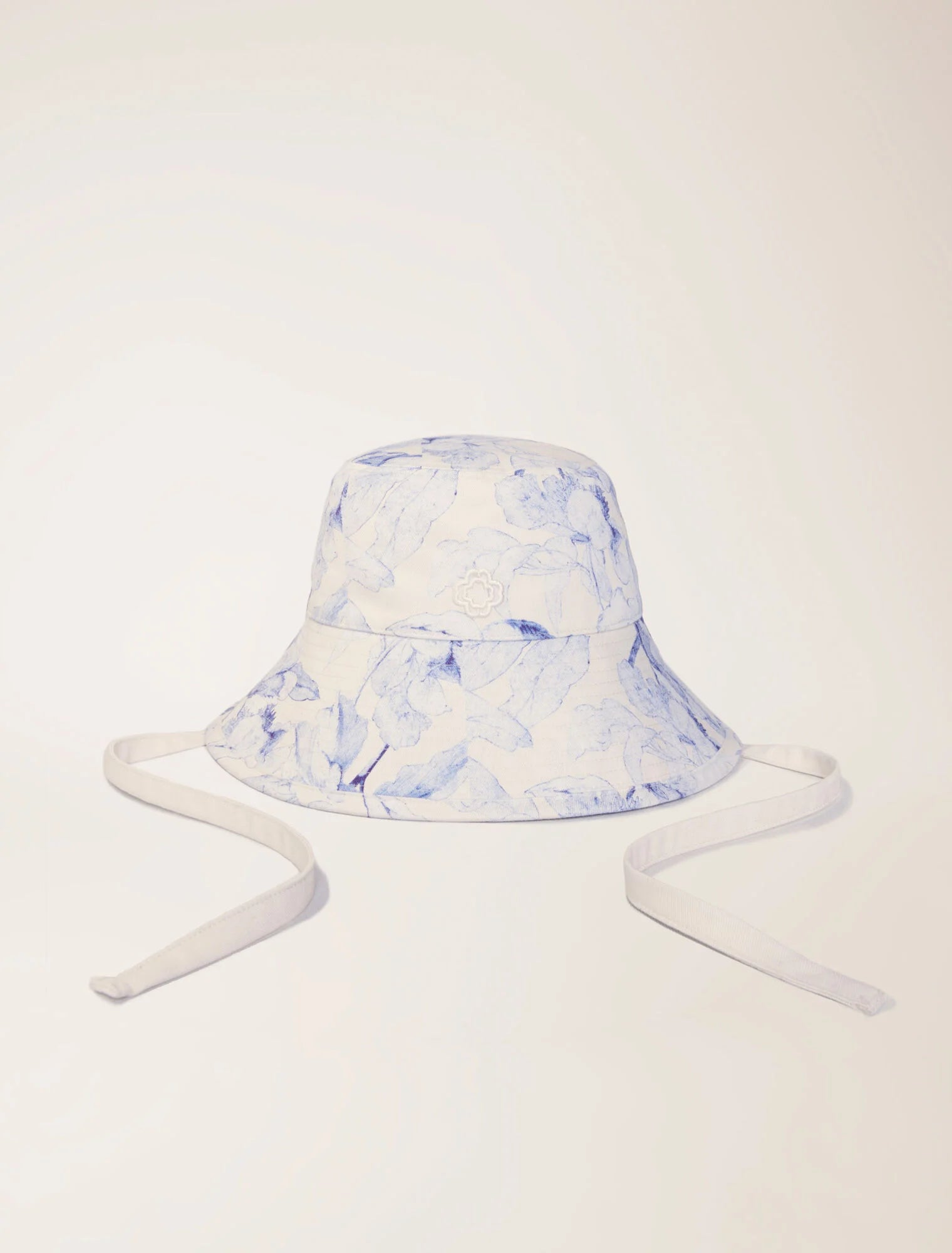 White/Blue-featured-Watercolour themed long bucket hat
