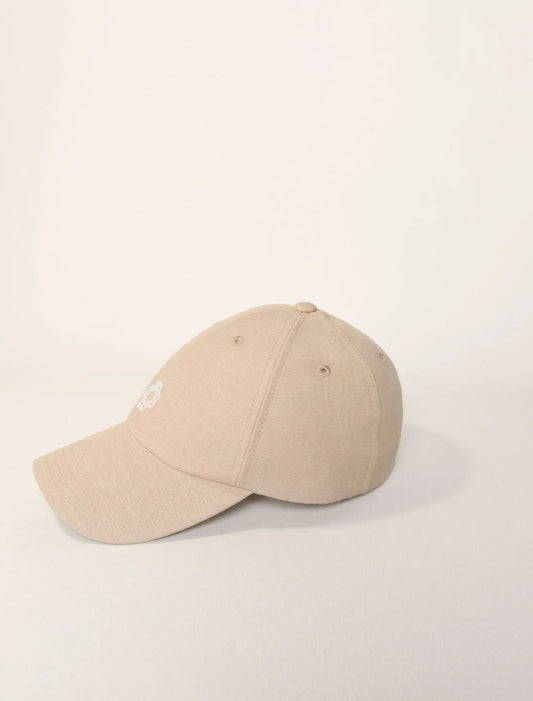 Ecru-Linen cap