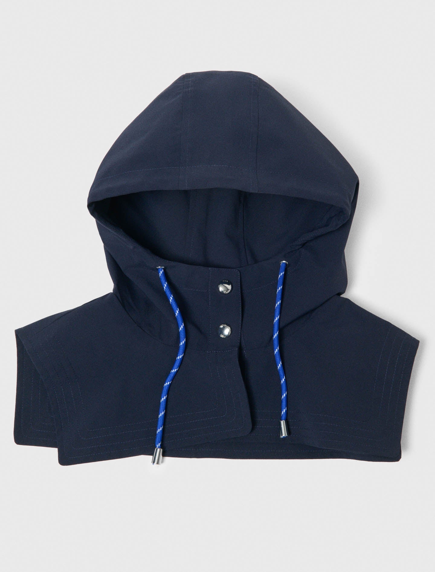 Waterproof Drawstring Hood NAVY