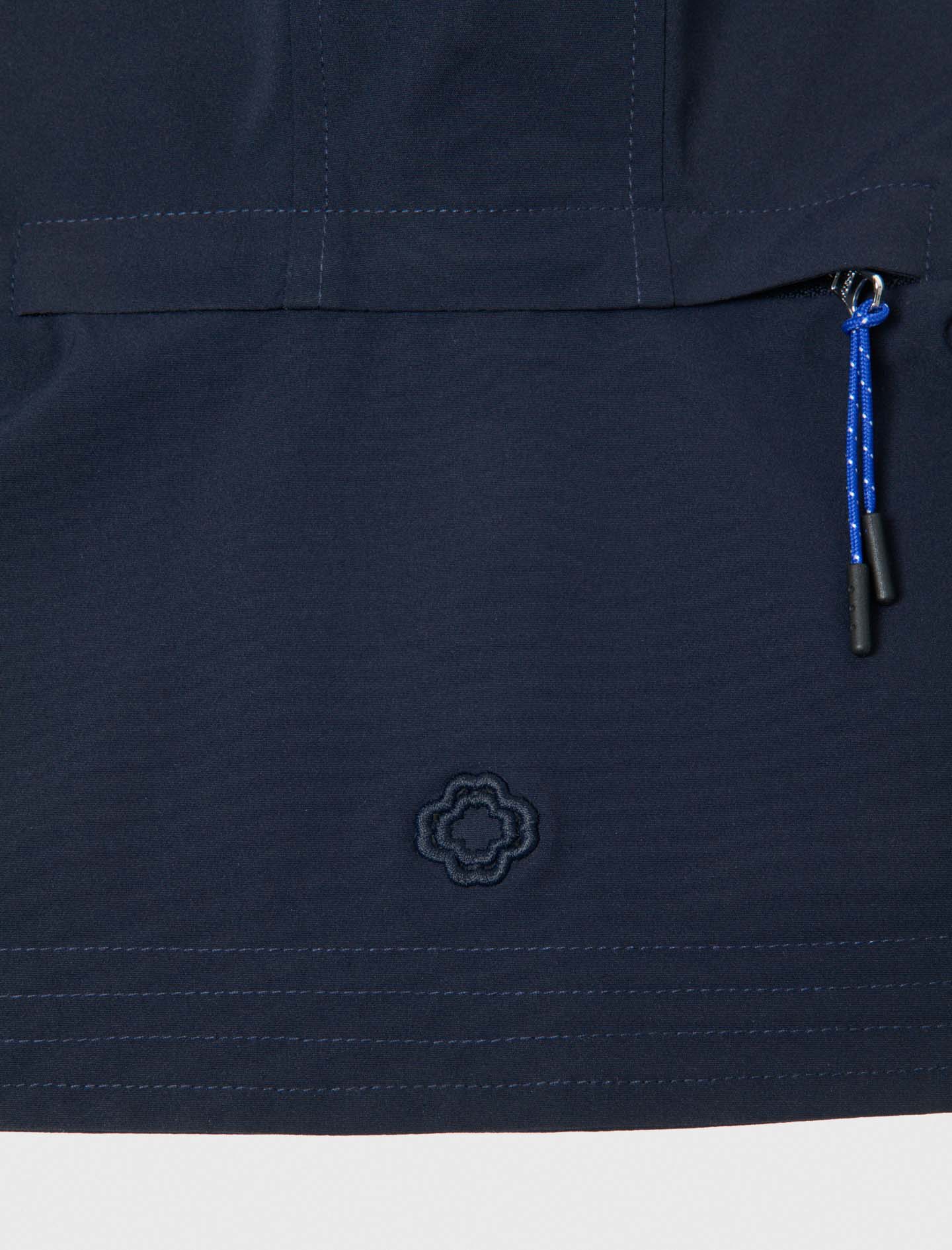 Waterproof Drawstring Hood NAVY