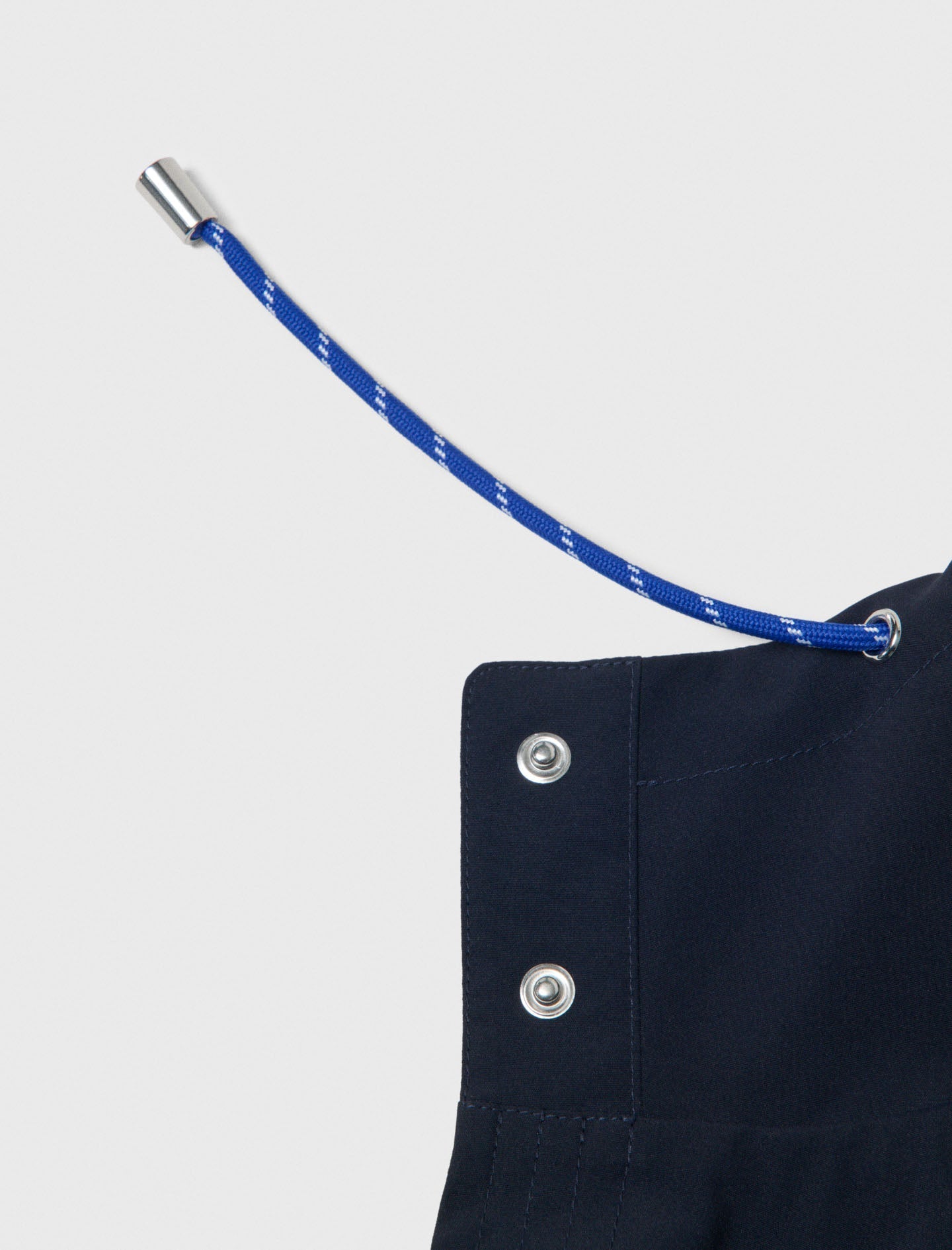 Waterproof Drawstring Hood NAVY