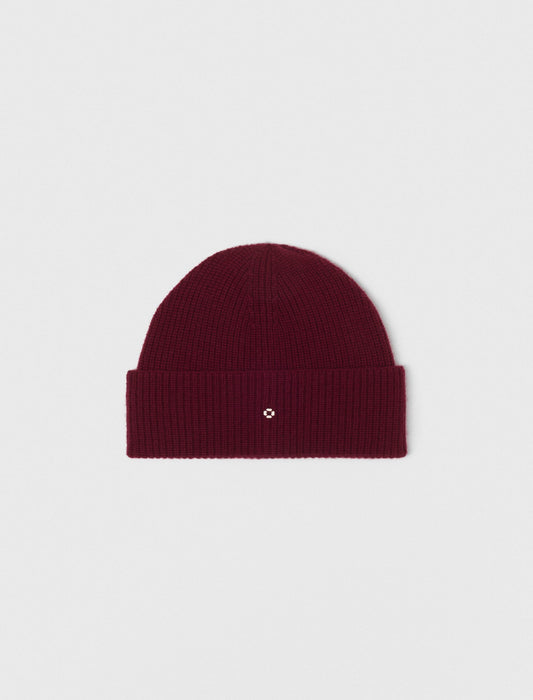 Wool and cashmere hat