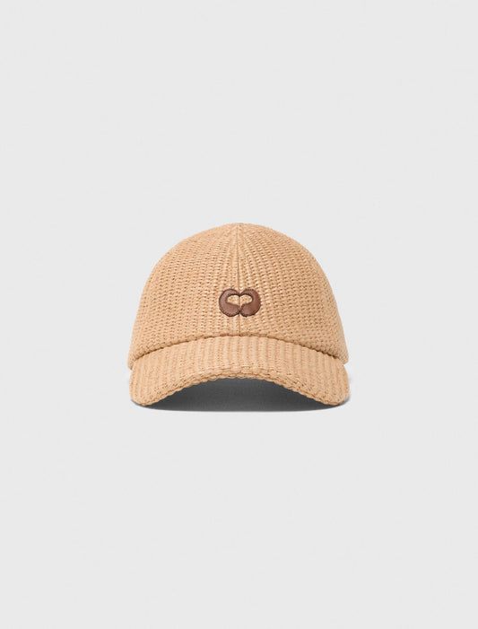 Natural-Texture Cap Beige