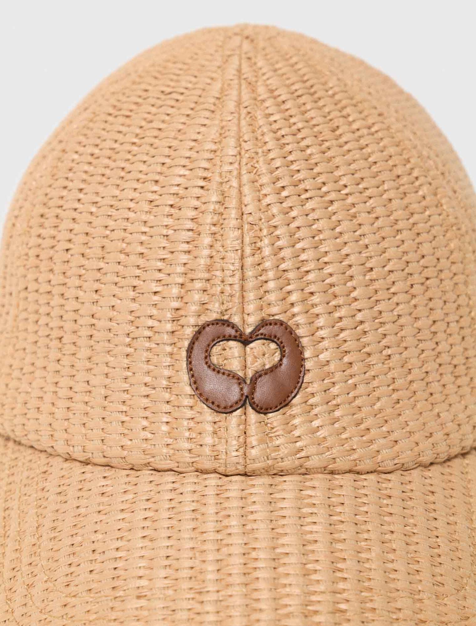 Natural-Texture Cap Beige