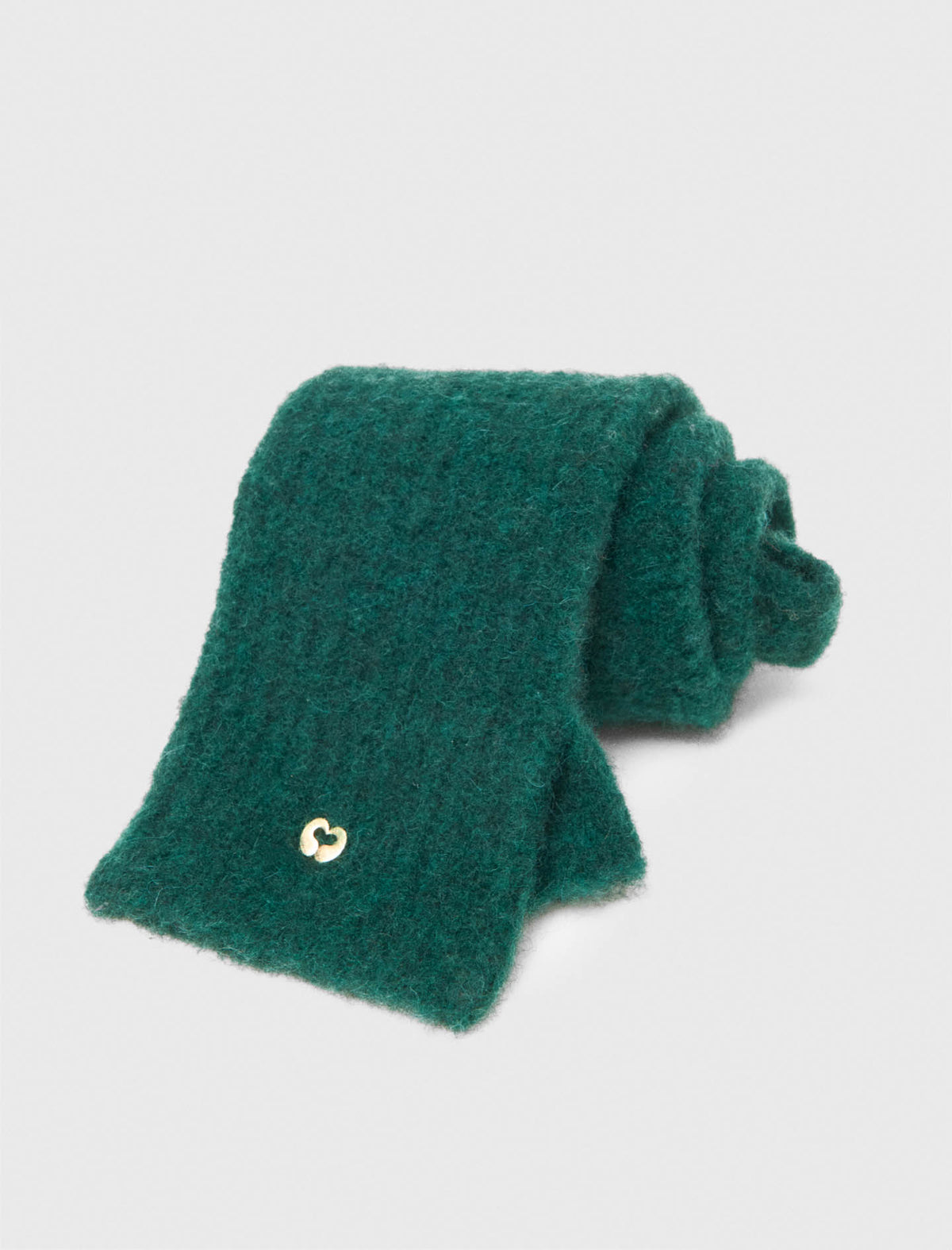 Yak blend mittens Bottle Green