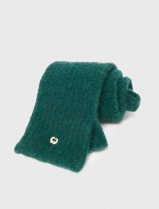 Yak blend mittens Bottle Green